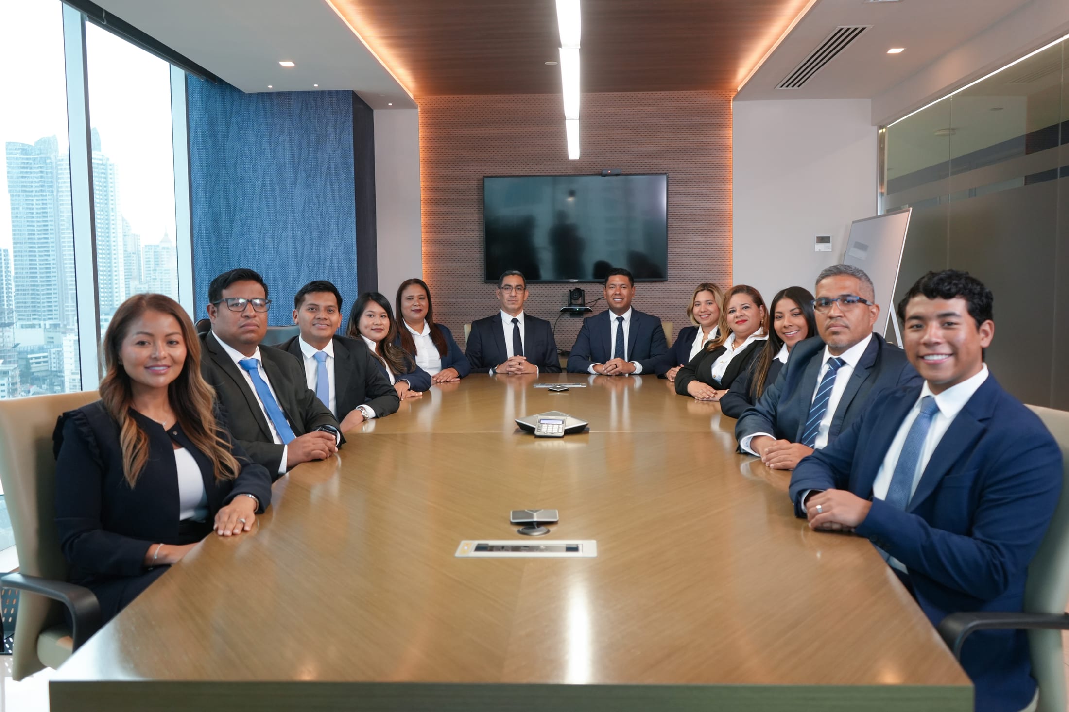 Sala de juntas de Mendoza & Asociados